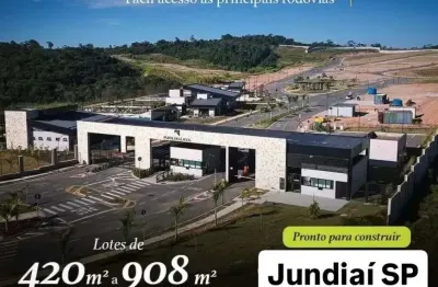 Lindos lagos | lotes a partir de 420m² em jundiaí com clube completo | facilitado| conheça