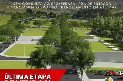 Lotes a venda na região de extrema com lagos e área de lazer | pronto pra construir