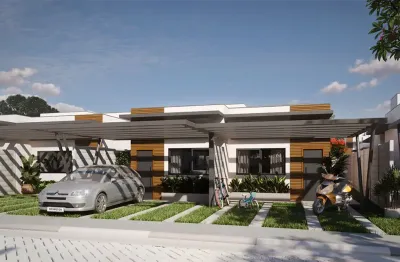 Residencial alto campo | casas térreas de 55m² em bom jesus dos perdões | condomínio fechado com lazer