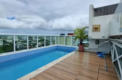 Linda cobertura duplex em vilas do atlantico, lauro de freitas bahia.