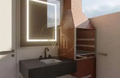 Apartamento garden para venda em santo andré, campestre, 2 dormitórios, 1 suíte, 2 banheiros, 1 vaga