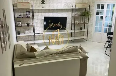 Sobrado em condomínio para venda em santo andré, vila américa, 2 dormitórios, 1 suíte, 3 banheiros, 2 vagas