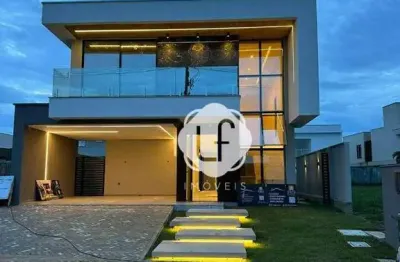 Casa com 3 dormitórios à venda, 330 m² por r$ 1.650.000,00 - cararu - eusébio/ce