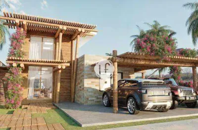 Casa com 2 dormitórios à venda, 117 m² por r$ 450.000,00 - centro - jijoca de jericoacoara/ce