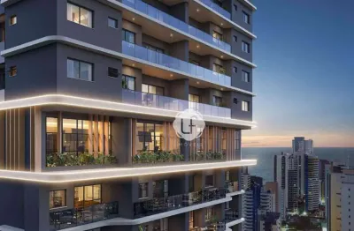 Repasse unico de 67m2 no beach class unique-fortaleza ce - penultimo piso - visão vista mar e cidade - more com qualidade de vida.
