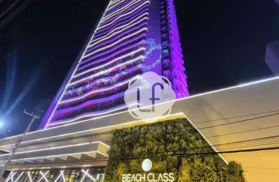 Beach class meireles - 1 quarto - varanda gourmet - vistas deslumbrantes - investimento rentável - fortaleza ce