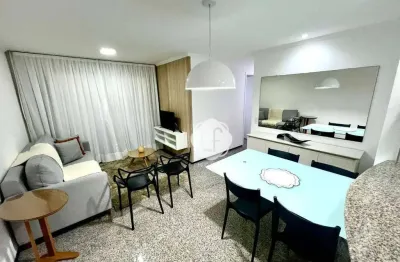 Apartamento com 3 dormitórios para alugar, 74 m² por R$ 4.798,08/mês - Meireles - Fortaleza/CE