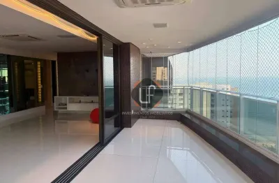Vista Mar Alto Padrão - Apto Luxuoso- Projeto Moderno- Varandão- 402m² - Área de Lazer Premium- 2 Quadra Beira Mar- Meireles - Fortaleza