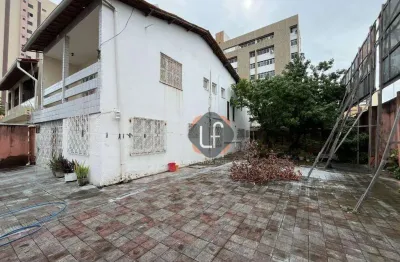 Terreno com casa duplex -2 frentes de entrada-409m2- localização privilegiada-aldeota