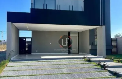 Casa em condomínio fechado com 4 quartos à venda na Avenida José Amora Sá, 2695, Cidade Alpha, Eusébio