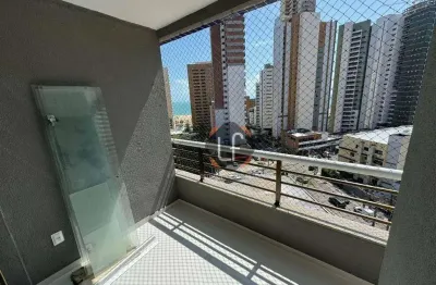 Apto 78m2 - vista mar - 1 quadra da beira mar - reformado  - meireles - 2 suites