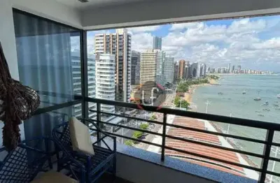 Flat com 1 quarto à venda na Avenida Beira Mar, 4753, Mucuripe, Fortaleza