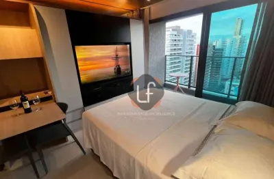 Apto Novo Studio Luxo - Vista Mar - Projetado - Mobiliado - Beach Class Meireles