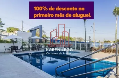 Apartamento mobiliado com 2 quartos e 1 banheiro para alugar, 46 m² por r$ 1.872 /mês