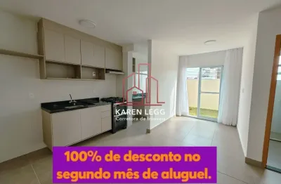Apartamento garden mobiliado para locação - jardim botânico