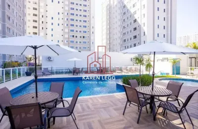Apartamentos com 2 quartos, mobiliados para locação - parque industrial