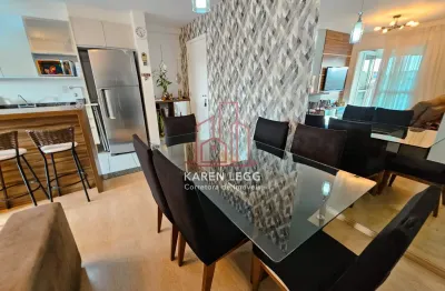 Apartamento à venda no campo comprido, 71m² com 3 quartos, 1 suite e 2 garagens