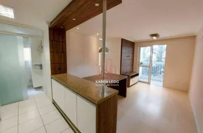 Apartamento com 3 dormitórios para alugar, 65 m² por R$ 3.705,00/mês - Campo Comprido - Curitiba/PR