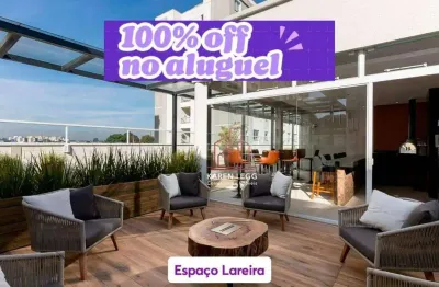 Apartamento com 2 dormitórios para alugar, 50 m² por R$ 3.158,00/mês - Lindóia - Curitiba/PR