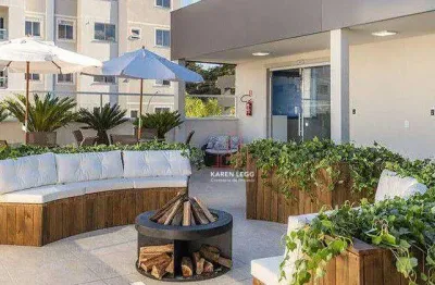 Apartamento com 2 dormitórios para alugar, 53 m² por R$ 3.229,00/mês - Ecoville - Curitiba/PR