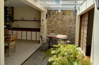 Casa, tipo sobrado com 3 dormitórios tipo suítes ampla área gourmet sala sauna seca e úmida 3 vagas e quintal em zona residencial em região nobre do klabin jardim da glória vila mariana