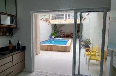 Lindo sobrado com piscina e area de lazer, no sitio morro grande