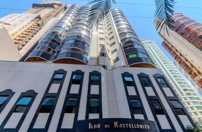 Locação anul: apartamento de 3 suítes mobiliado a quadra mar em balneário camboriú.