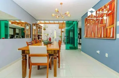 Aluguel anual: sobrado triplex de 3 suítes com de 178mts na praia dos amores em balneário camboriú