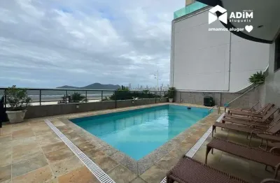 Aluguel anual: apartamento de frente ao mar de 2 dormitórios em balneário camboriú