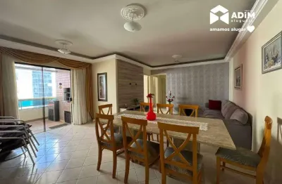 Aluguel anual: apartamento 3 quartos, sendo 1 suíte, sacada com churrasqueira, 148m² – meia praia, itapema