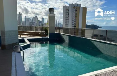 Aluguel anual: apartamento de 2 quartos, sendo 1 suíte no centro de balneário camboriú