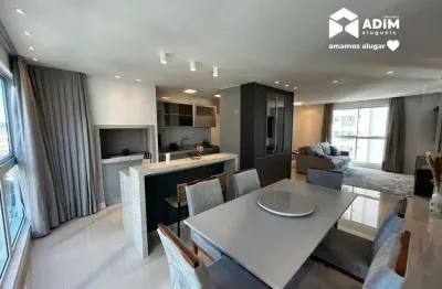 Aluguel Anual: Apartamento mobiliado com 3 suítes - Centro de Balneário Camboriú.