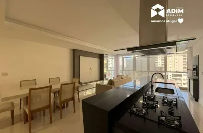 Apartamento com 4 suítes e 3 vagas, no ed dubai tower para locação anual, meia praia-itapema