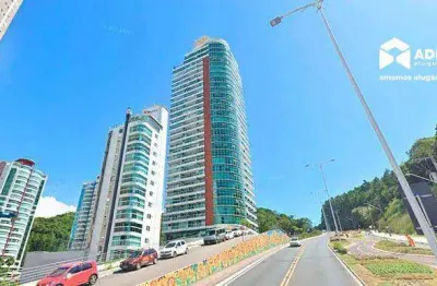 Aluguel anual: apartamento 1 quarto com vista para o mar no bairro pioneiros.
