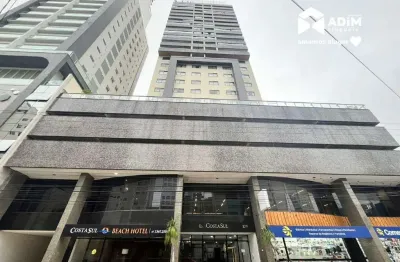 Aluguel anual: loft 1 quarto mobiliado no centro de balneário camboriú a poucos metros do mar.