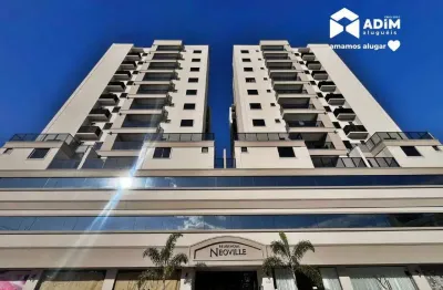 Aluguel anual: apartamento novo com 2 quartos no bairro tabuleiro em camboriú.