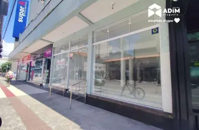 Aluguel anual: sala comercial de 180mt² privativos na avenida dos estados em balneário camboriú