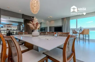 Aluguel Anual: Apartamento Alto padrão Mobiliado na quadra do mar em Balneário Camboriú.