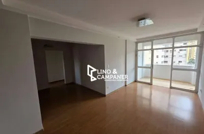 Apartamento com 3 dormitórios, 106 m² -aluguel por R$ 2.700/mês - Centro - Londrina/PR