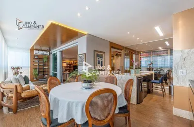 Apartamento com 3 dormitórios à venda, 236 m² por r$ 3.250.000,00 - edifício le blanc - londrina/pr