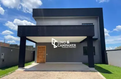 Casa com 3 dormitórios para alugar, 190 m² por r$ 6.500/mês - condomínio parque tauá - araçari - londrina/pr