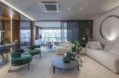 Apartamento com 3 dormitórios à venda, 127 m² por r$ 1.350.000,00 - gleba fazenda palhano - londrina/pr