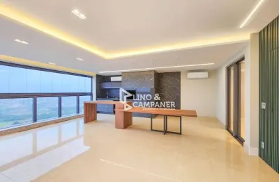 Apartamento com 3 suítes para alugar, 216 m² por r$ 16.000/mês - edifício grand palais - londrina/pr
