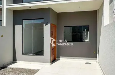 Casa com 3 dormitórios à venda, 81 m² por r$ 330.000 - nova olinda - londrina/pr
