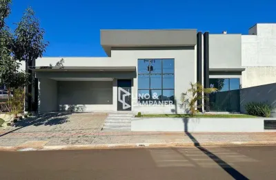 Casa com 3 suítes à venda, 162 m² por r$ 1.050.000 - morada das flores - cambé/pr