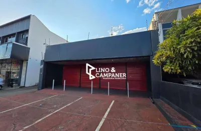 Salão comercial para alugar, 180 m² r$ 5.000/mês -av. tiradentes  londrina/pr