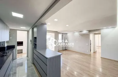 Apartamento com 2 dormitórios à venda, 77 m² por r$ 700.000,00 - gleba palhano - londrina/pr
