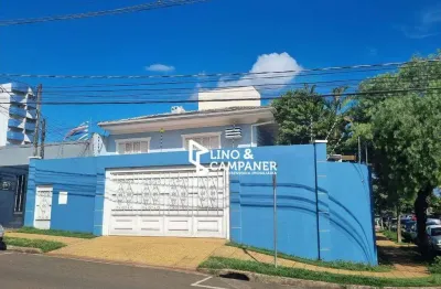 Casa com 4 dormitórios para alugar, 340 m² por r$ 10.000,00/mês - jardim higienópolis - londrina/pr