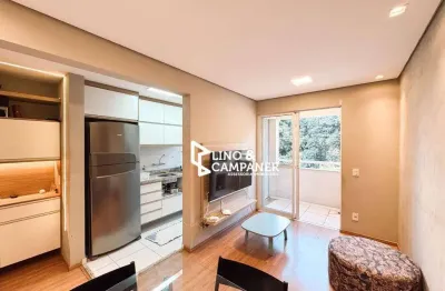 Apartamento com 2 dormitórios à venda, 54 m² por r$ 389.000,00 - gleba fazenda palhano - londrina/pr