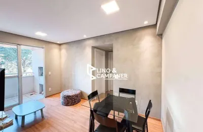 Apartamento com 2 dormitórios à venda, 54 m² por r$ 369.000,00 - gleba fazenda palhano - londrina/pr